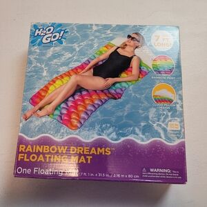 H2O Go! Rainbow Dreams Floating Mat